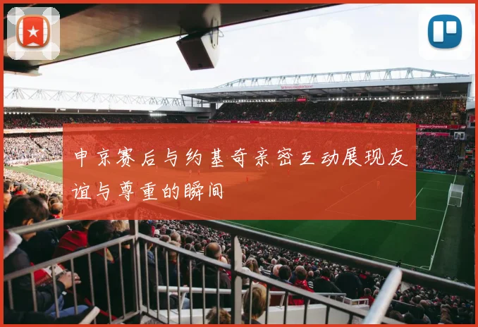 申京赛后与约基奇亲密互动展现友谊与尊重的瞬间